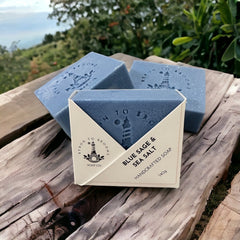 Blue Sage & Sea Salt Handcrafted Soap Bars