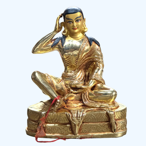 Milarepa 5 Inch Gold Statue