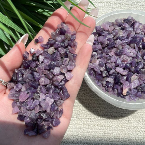 Lepidolite Chips